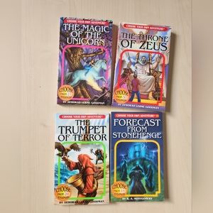 Choose your own adventure box set of 4 books